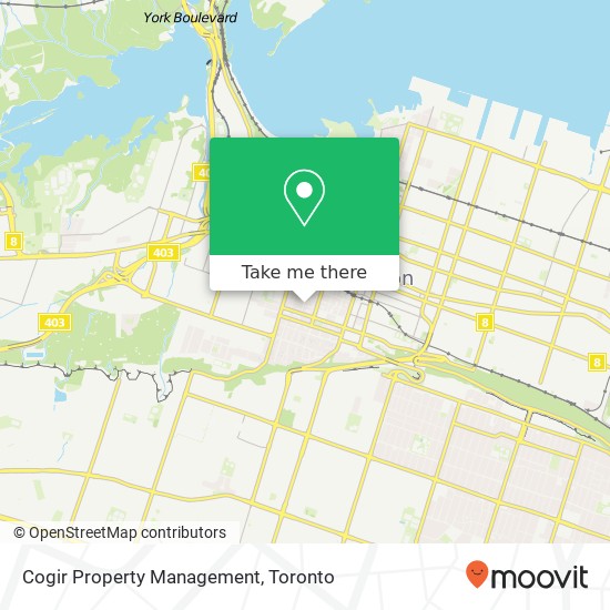 Cogir Property Management map