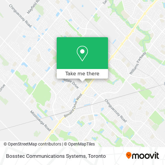 Bosstec Communications Systems map