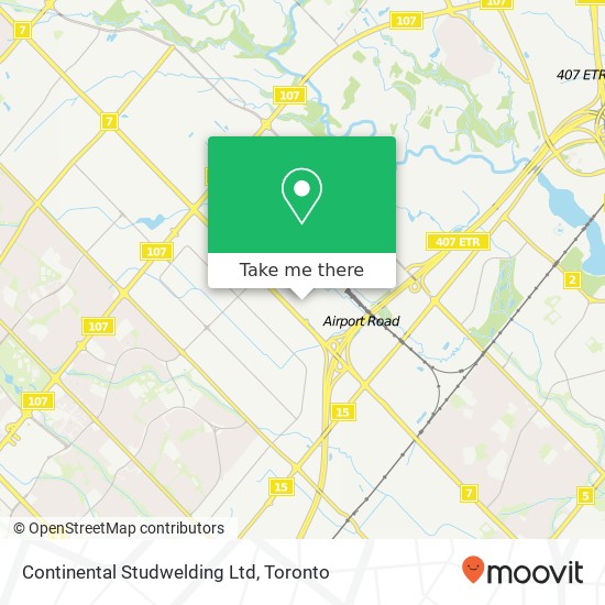 Continental Studwelding Ltd map