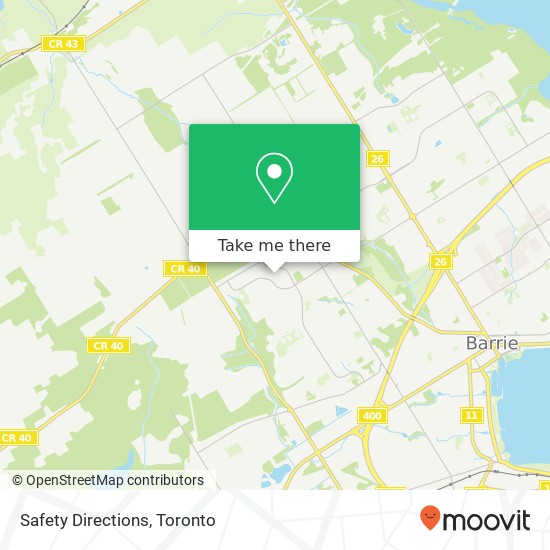 Safety Directions map