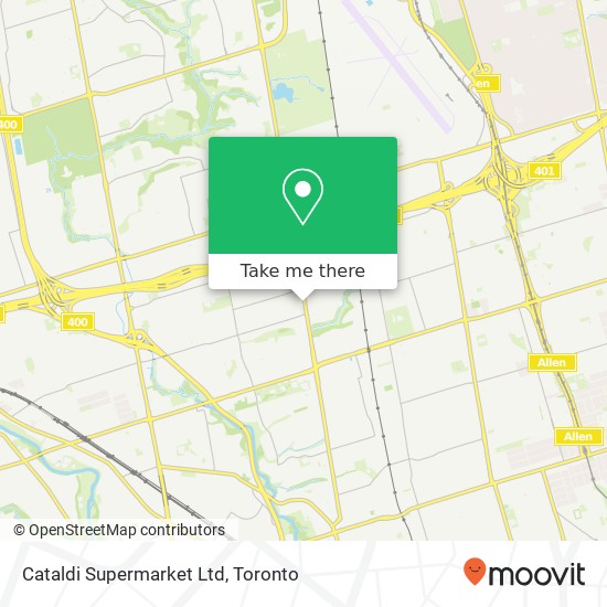 Cataldi Supermarket Ltd map