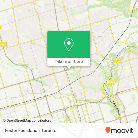 Foster Foundation map
