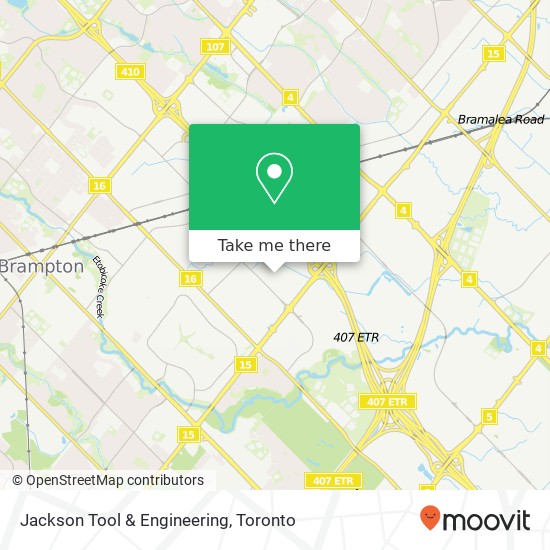Jackson Tool & Engineering map