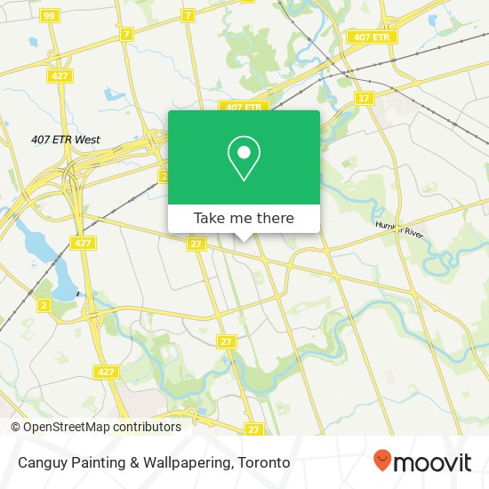 Canguy Painting & Wallpapering map