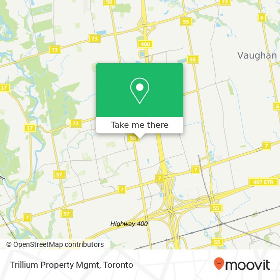 Trillium Property Mgmt map