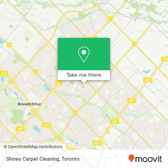 Shines Carpet Cleaning map