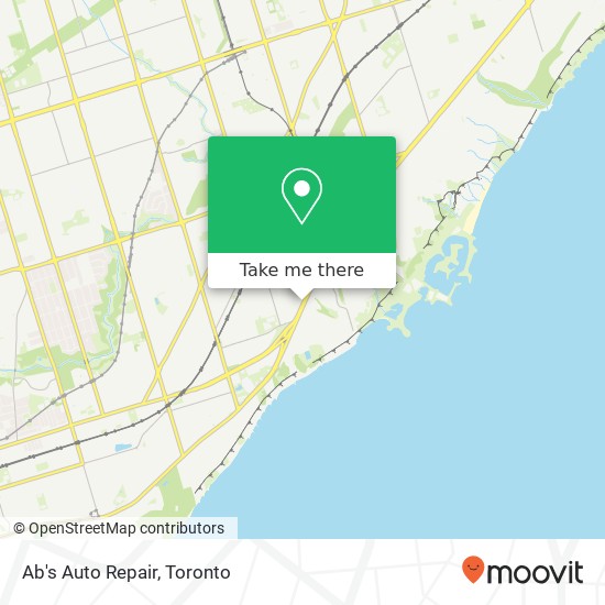 Ab's Auto Repair map