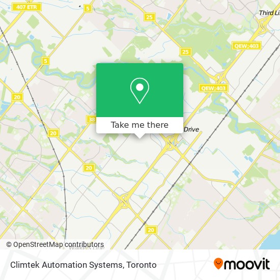 Climtek Automation Systems map