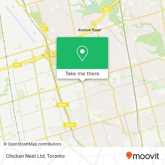 Chicken Nest Ltd map