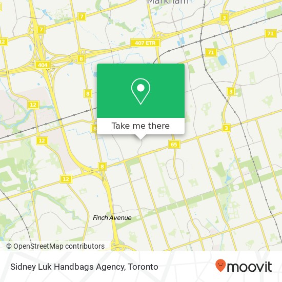 Sidney Luk Handbags Agency map