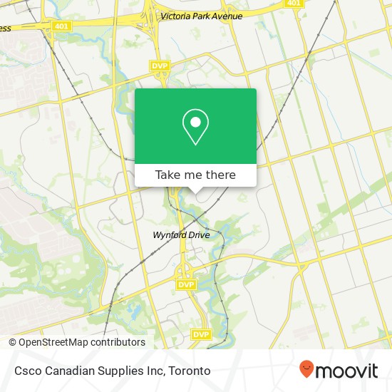 Csco Canadian Supplies Inc map