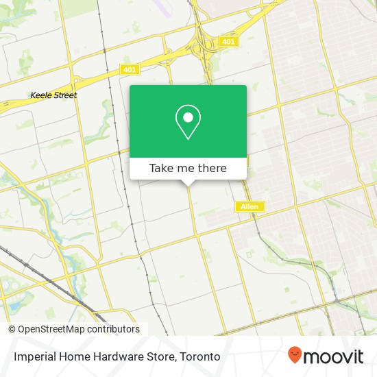 Imperial Home Hardware Store map