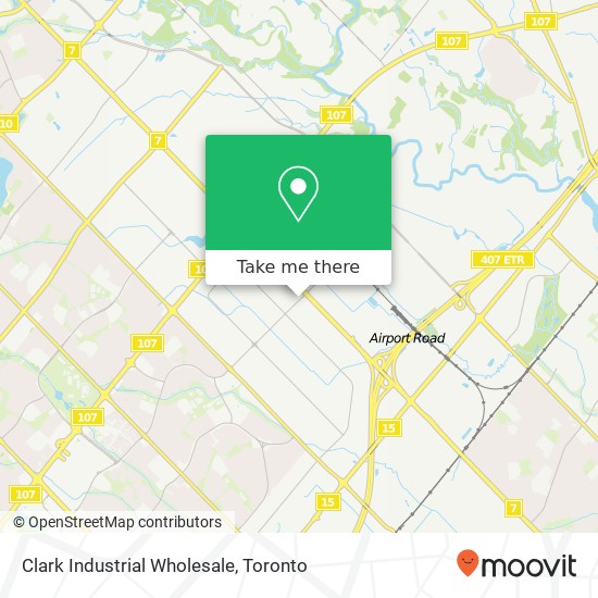 Clark Industrial Wholesale map