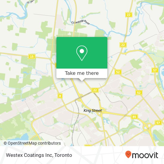 Westex Coatings Inc map