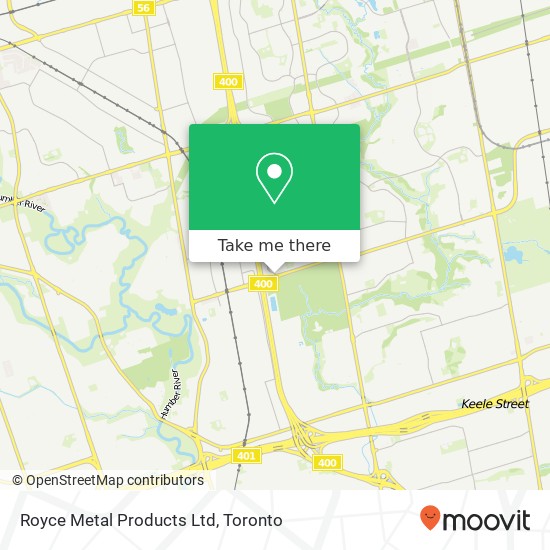 Royce Metal Products Ltd map