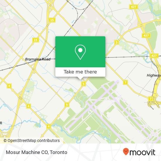 Mosur Machine CO map