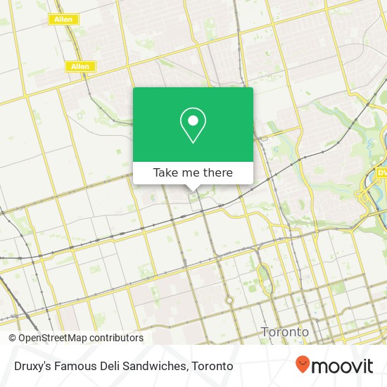 Druxy's Famous Deli Sandwiches map