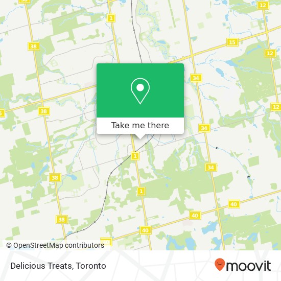 Delicious Treats map