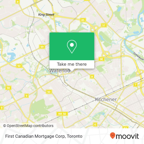 First Canadian Mortgage Corp map