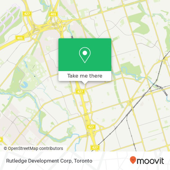 Rutledge Development Corp map