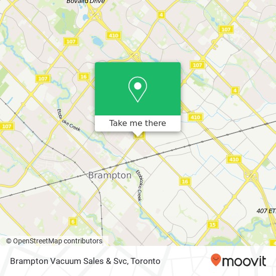 Brampton Vacuum Sales & Svc plan