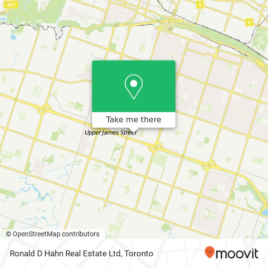 Ronald D Hahn Real Estate Ltd map