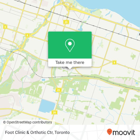 Foot Clinic & Orthotic Ctr map