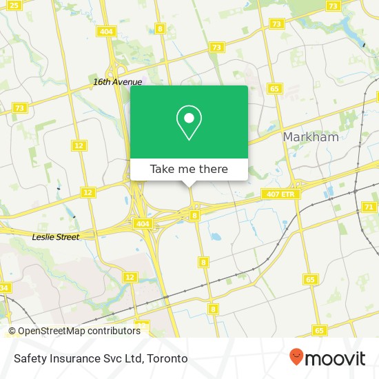 Safety Insurance Svc Ltd map