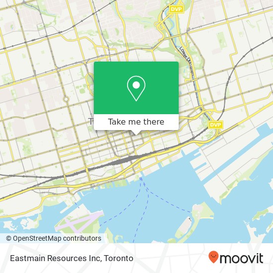 Eastmain Resources Inc map