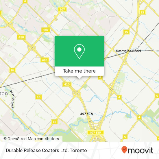 Durable Release Coaters Ltd map