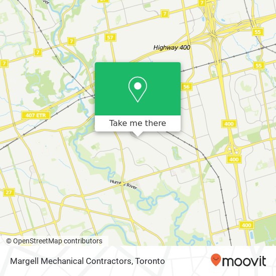 Margell Mechanical Contractors map