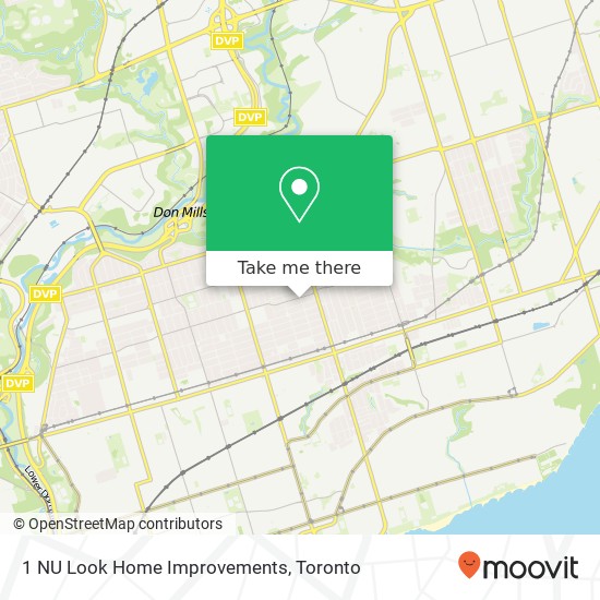 1 NU Look Home Improvements map
