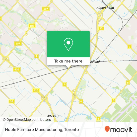 Noble Furniture Manufacturing map