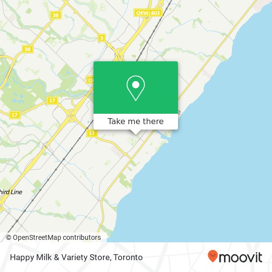 Happy Milk & Variety Store map