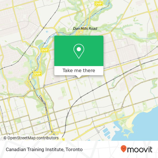Canadian Training Institute map