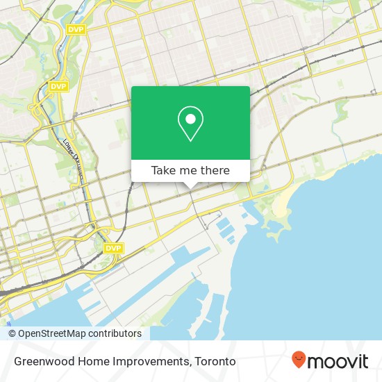 Greenwood Home Improvements map