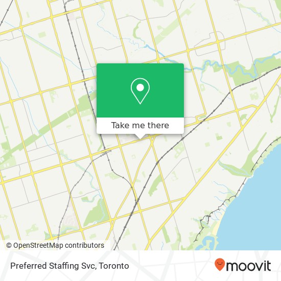 Preferred Staffing Svc map