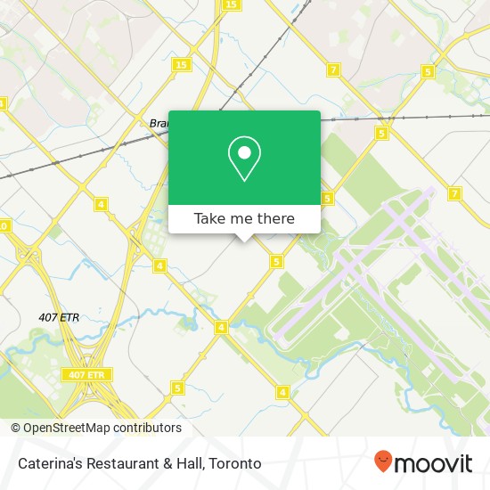 Caterina's Restaurant & Hall map