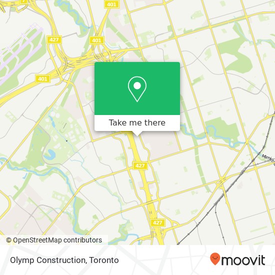 Olymp Construction map