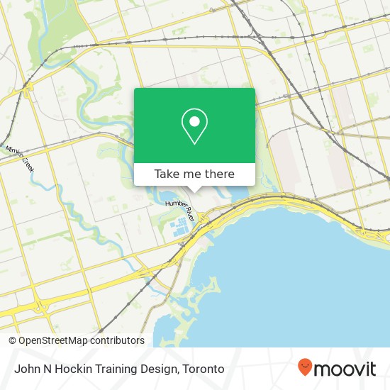 John N Hockin Training Design map