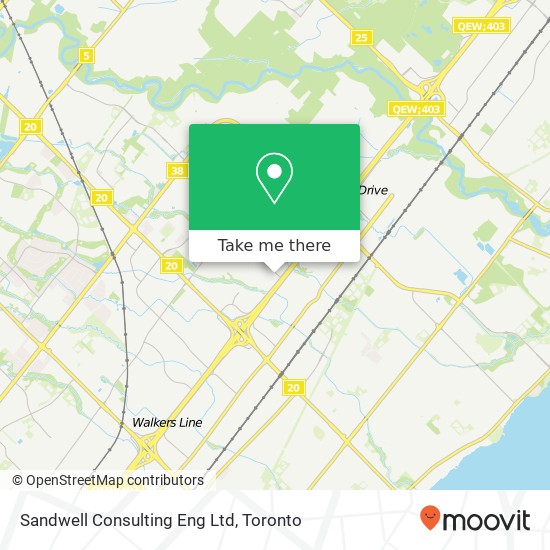 Sandwell Consulting Eng Ltd map