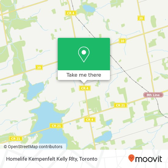 Homelife Kempenfelt Kelly Rlty map