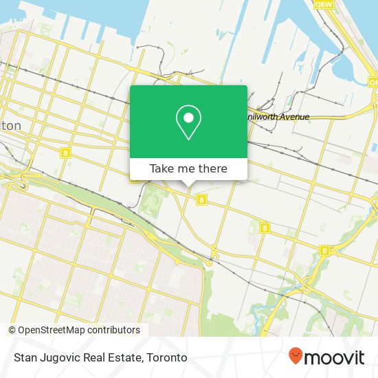 Stan Jugovic Real Estate map