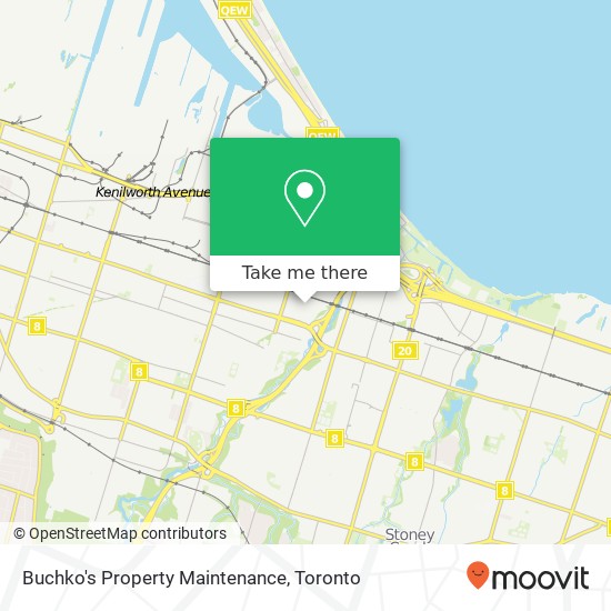 Buchko's Property Maintenance map