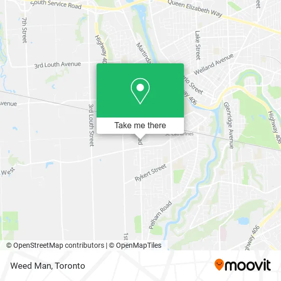 Weed Man map