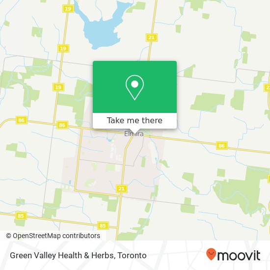 Green Valley Health & Herbs map