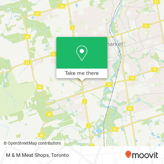 M & M Meat Shops map