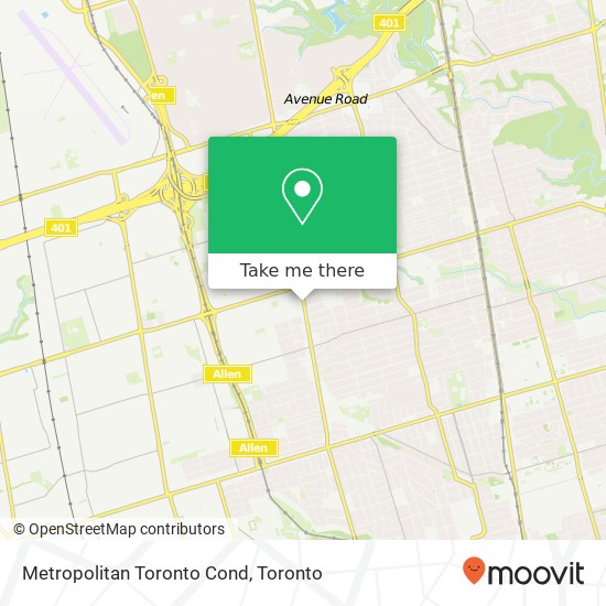 Metropolitan Toronto Cond plan