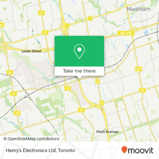 Henry's Electronics Ltd map