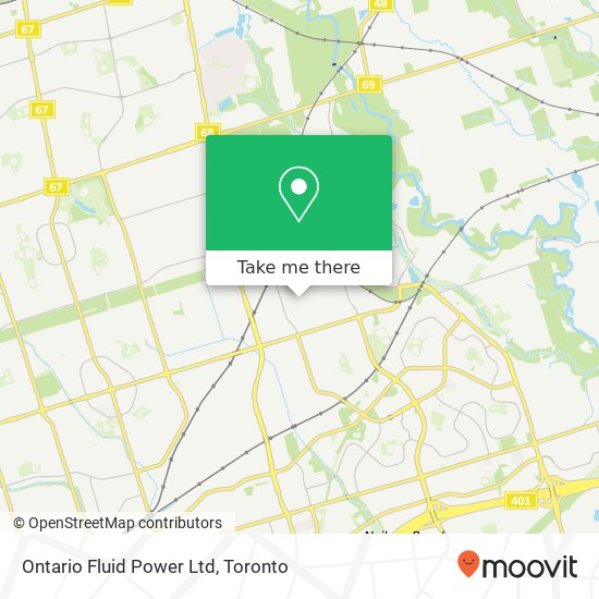 Ontario Fluid Power Ltd map